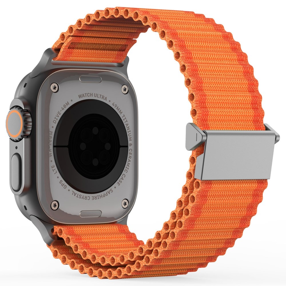Bracelet en Active Nylon Apple Watch Ultra 49mm 2nd Gen, Orange