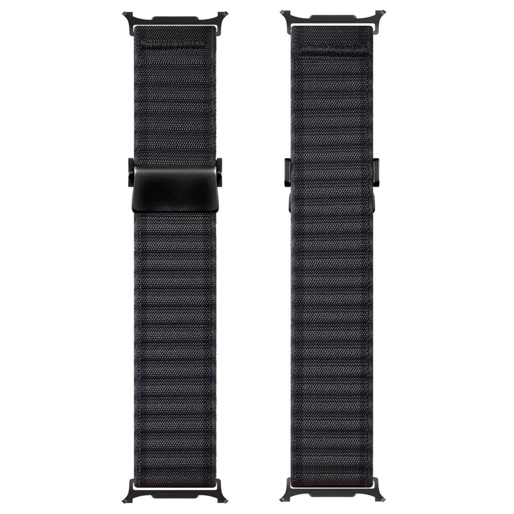 Bracelet en Active Nylon Samsung Galaxy Watch Ultra 47mm, Noir