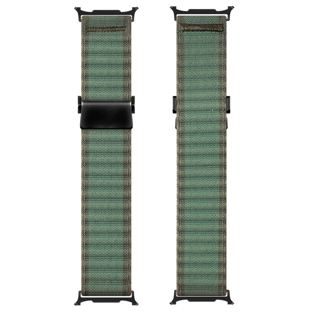 Bracelet en Active Nylon Samsung Galaxy Watch Ultra 47mm, Vert