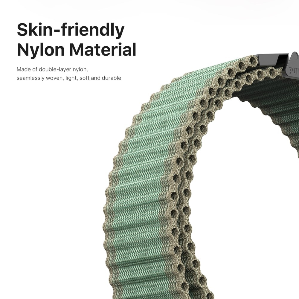 Bracelet en Active Nylon Samsung Galaxy Watch Ultra 47mm, Vert