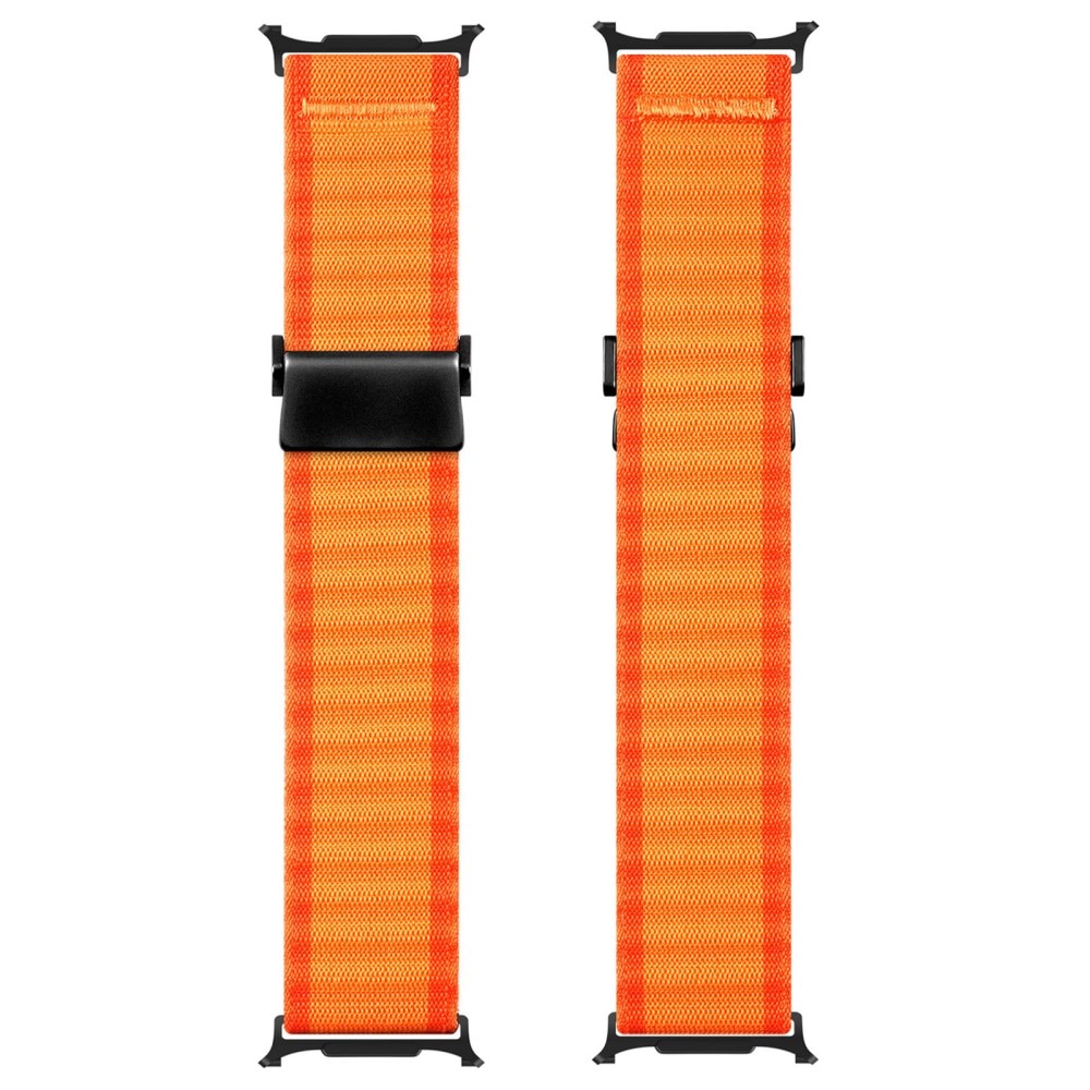 Bracelet en Active Nylon Samsung Galaxy Watch Ultra 47mm, Orange