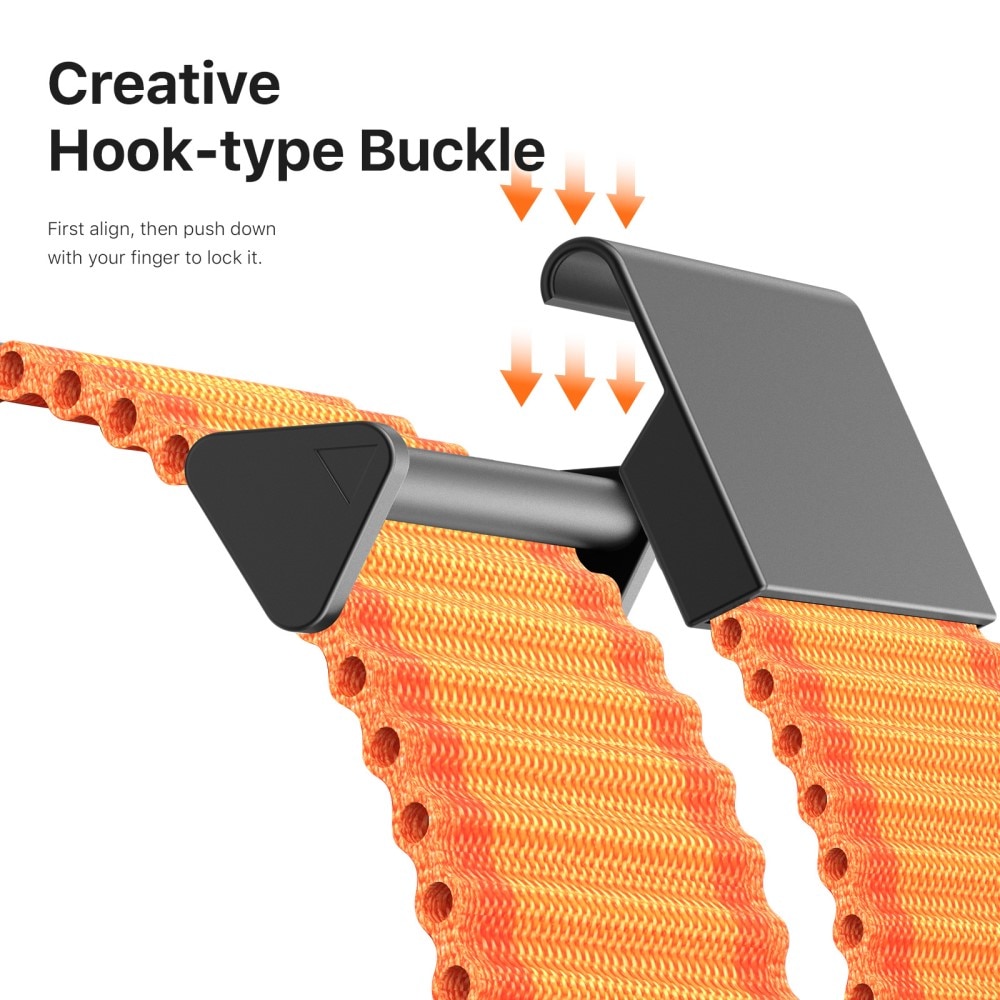Bracelet en Active Nylon Universal 20mm,  orange