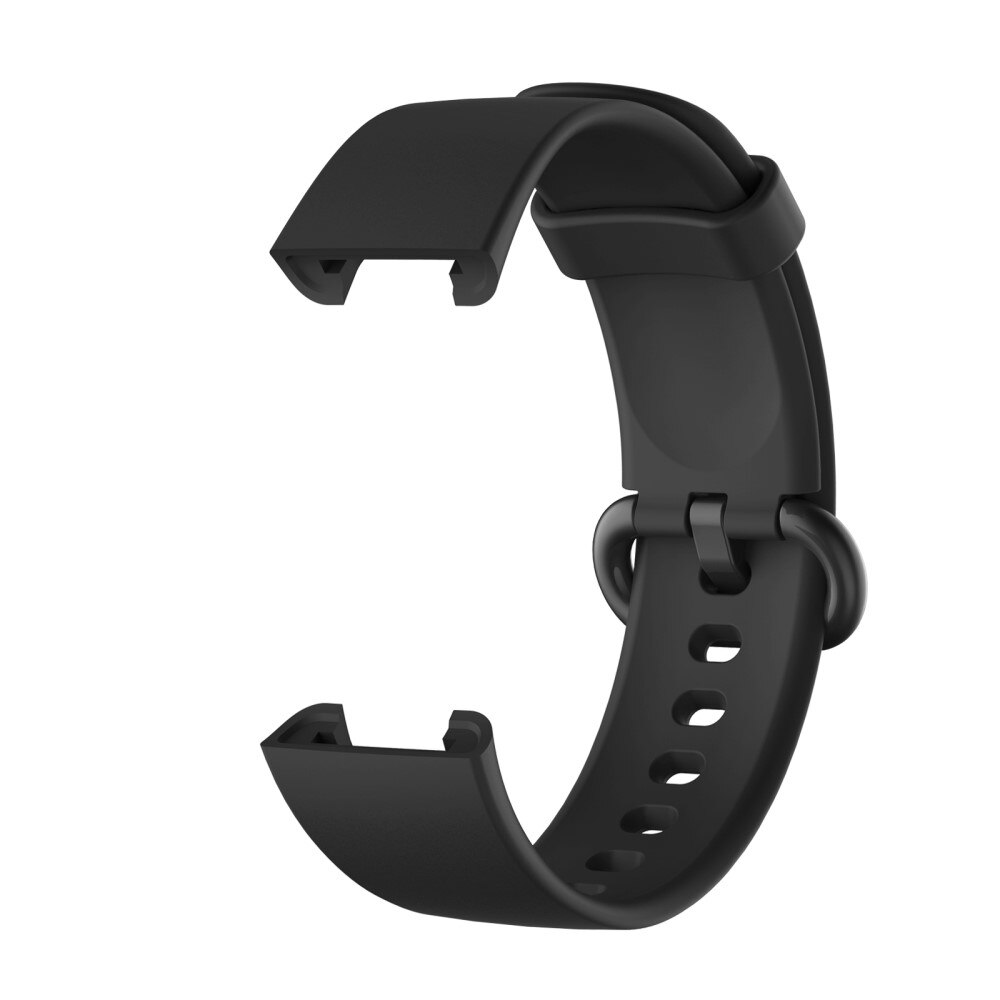 Bracelet en silicone pour Xiaomi Mi Watch Lite, Noir