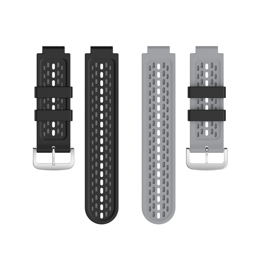Sport Bracelet en silicone Garmin Approach S2, noir