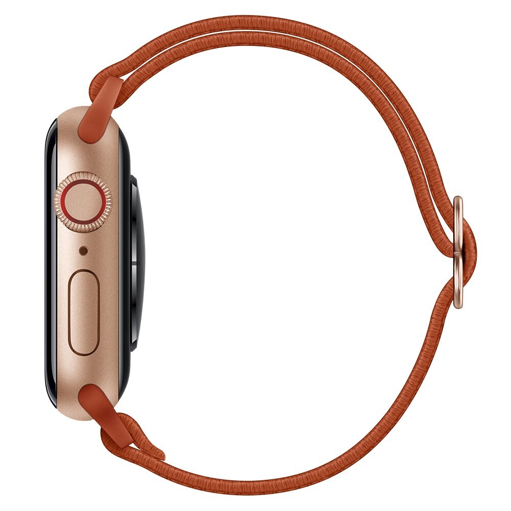 Bracelet extensible en nylon Apple Watch Series 9 41mm, Marron