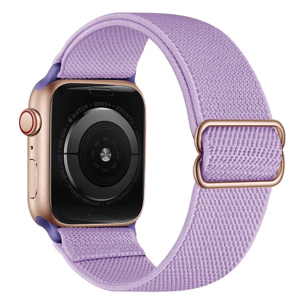 Bracelet extensible en nylon Apple Watch Ultra 49mm 1st Gen, Violet
