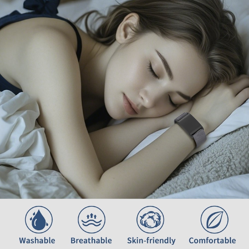 Bracelet extensible en nylon  Whoop 4.0, Noir