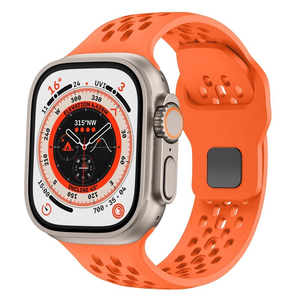 Sport Bracelet en Apple Watch Series 1-3 42mm, Orange