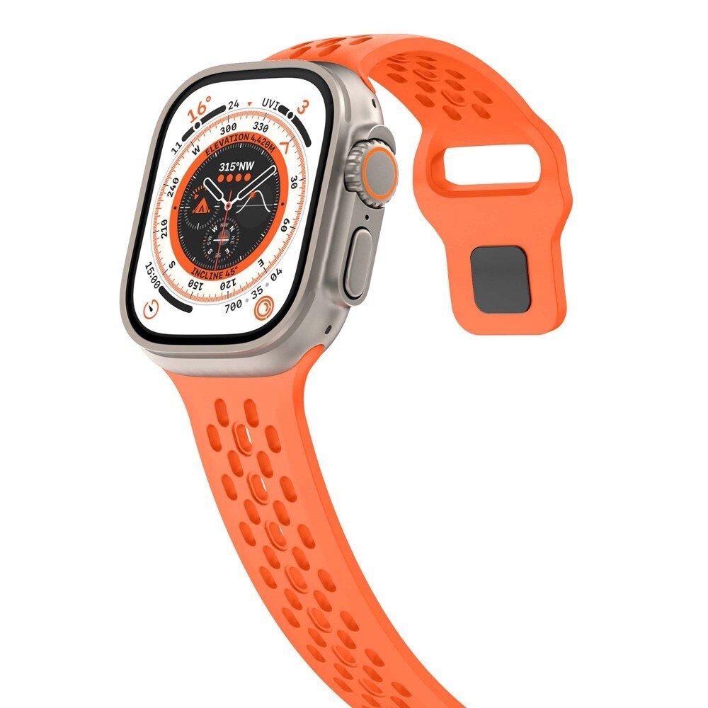 Sport Bracelet en Apple Watch Series 1-3 42mm, Orange