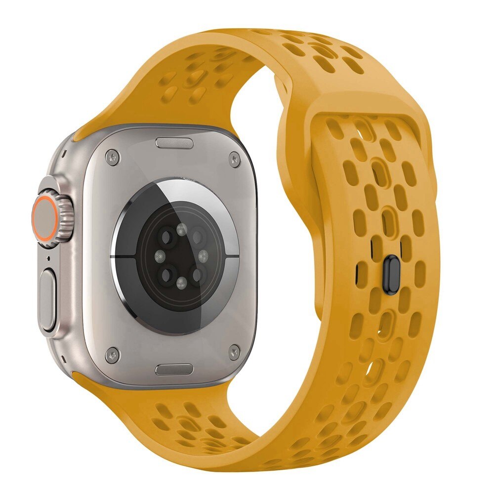 Sport Bracelet en Apple Watch Series 1-3 42mm, Jaune