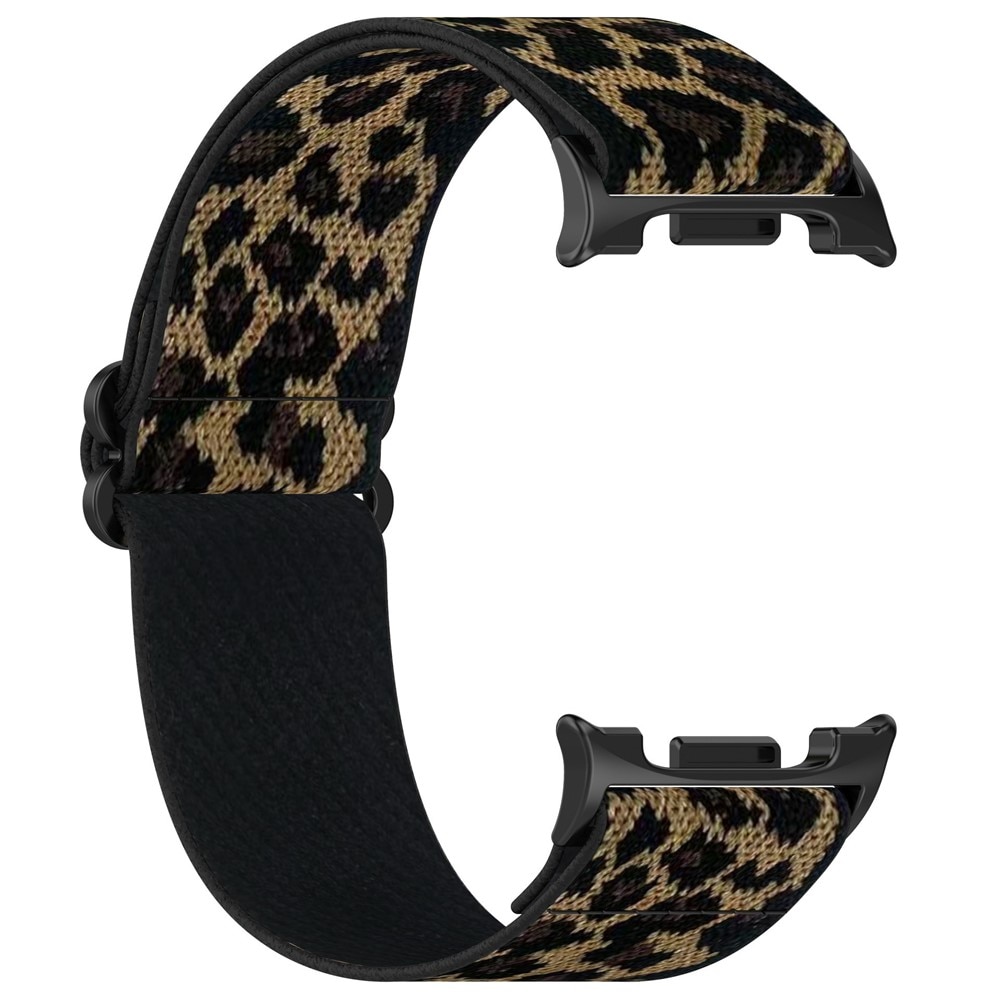 Bracelet extensible en nylon Samsung Galaxy Watch 8 40mm, Léopard