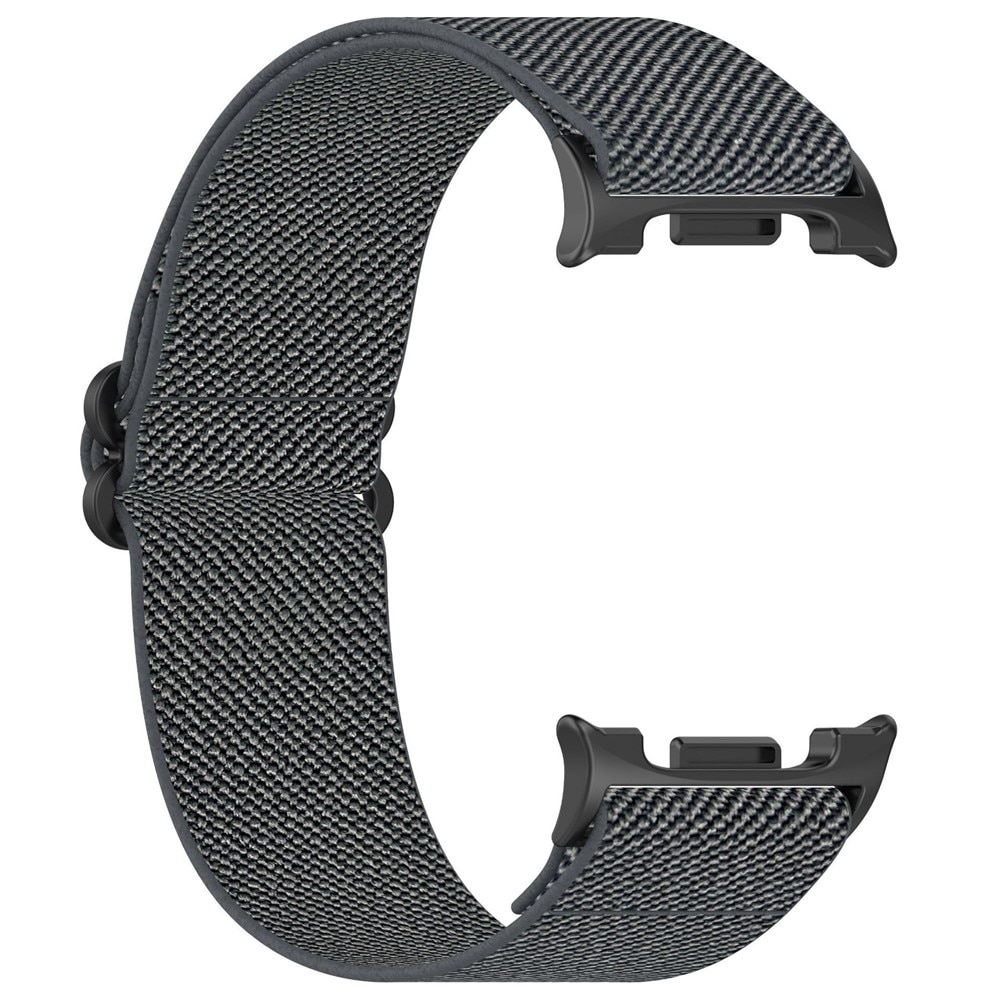Bracelet extensible en nylon Samsung Galaxy Watch Ultra (2025), Gris foncé
