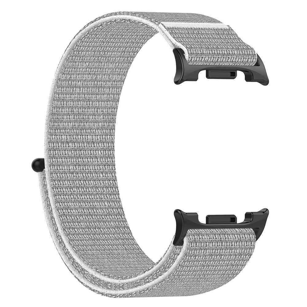 Bracelet en nylon Samsung Galaxy Watch 8 Classic, Gris