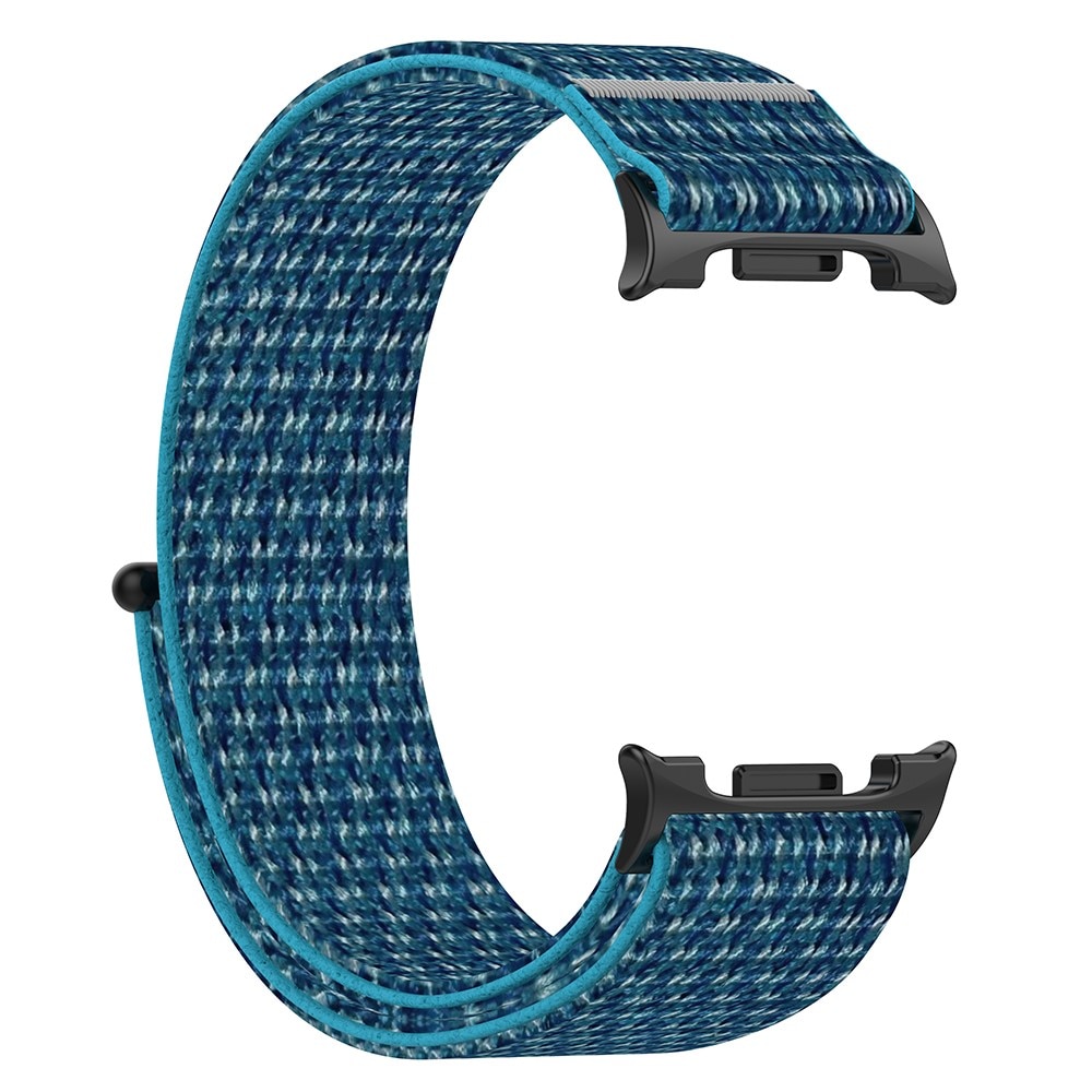 Bracelet en nylon Samsung Galaxy Watch 8 44mm, Bleu