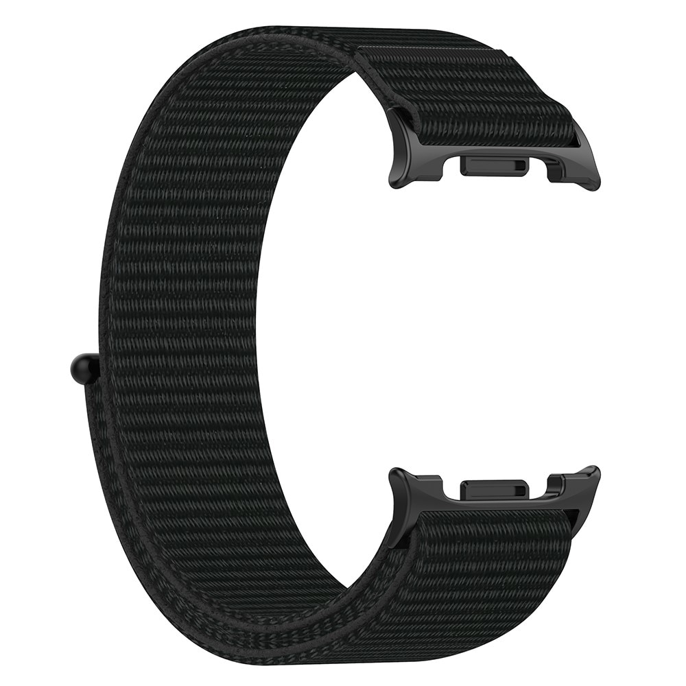Bracelet en nylon Samsung Galaxy Watch 8 Classic, Noir