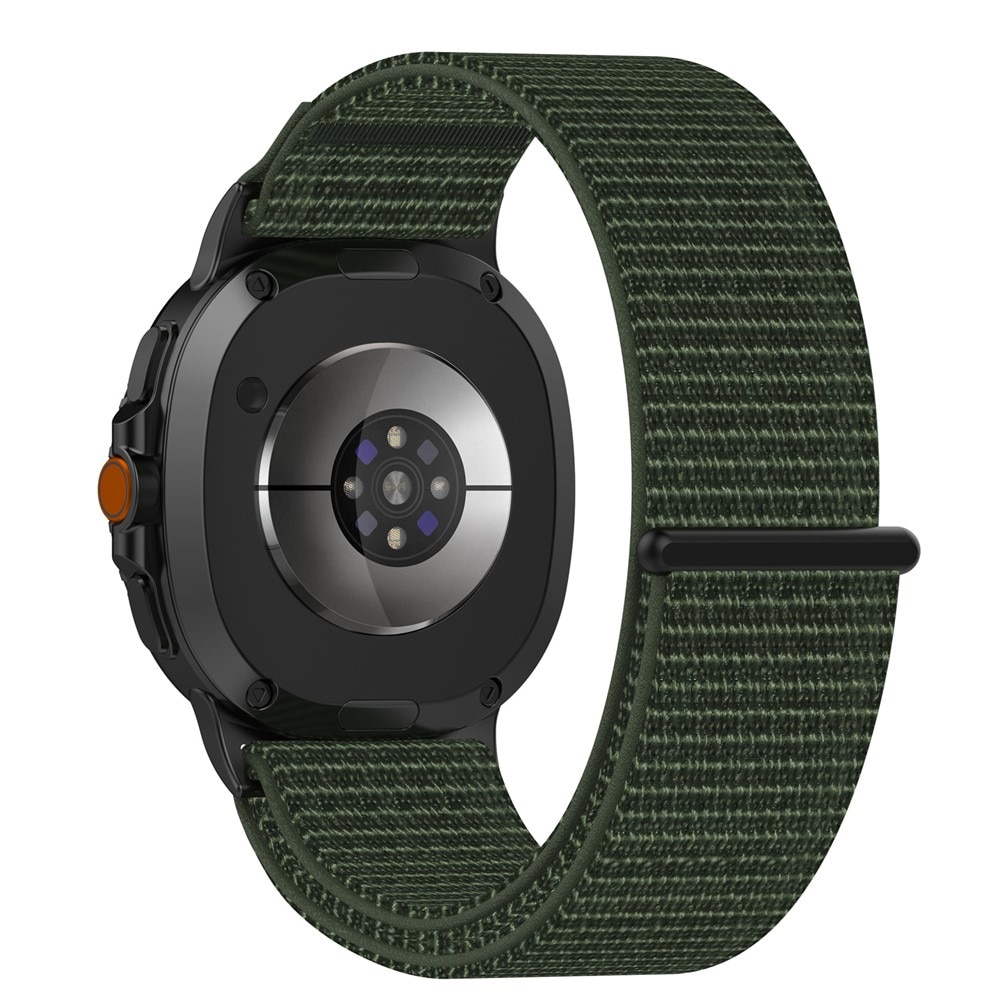 Bracelet en nylon Samsung Galaxy Watch 8 40mm, Vert