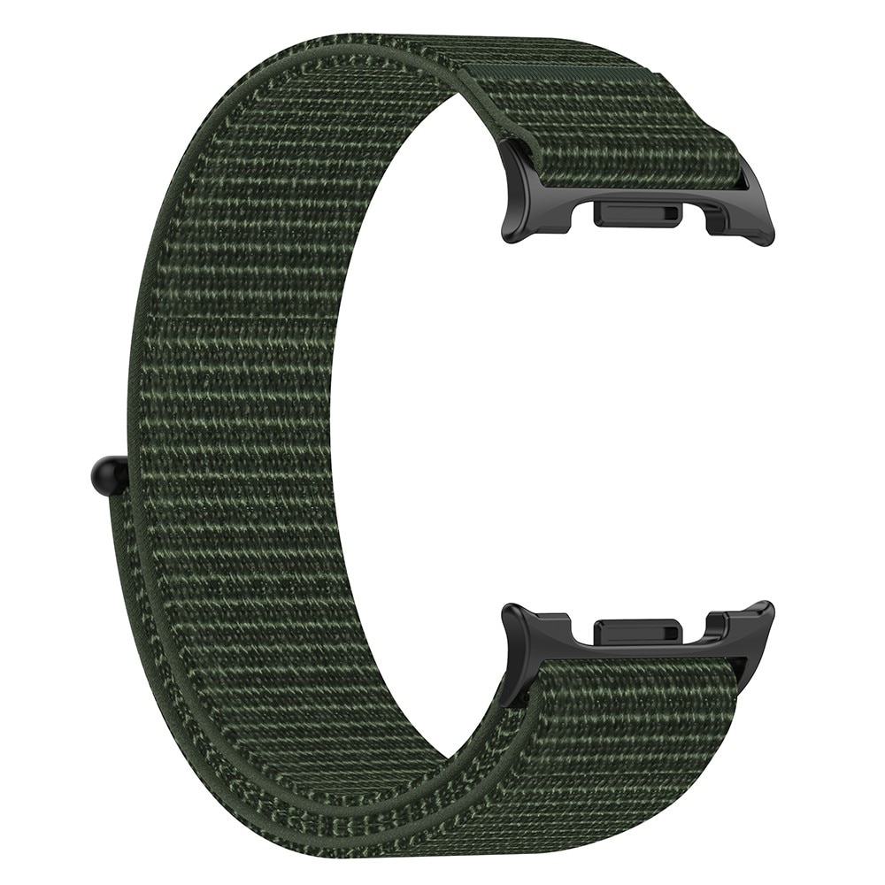 Bracelet en nylon Samsung Galaxy Watch 8 40mm, Vert