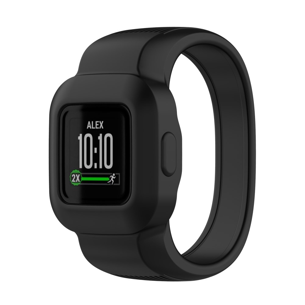 Bracelet en silicone Garmin Vivofit Jr. 3, noir