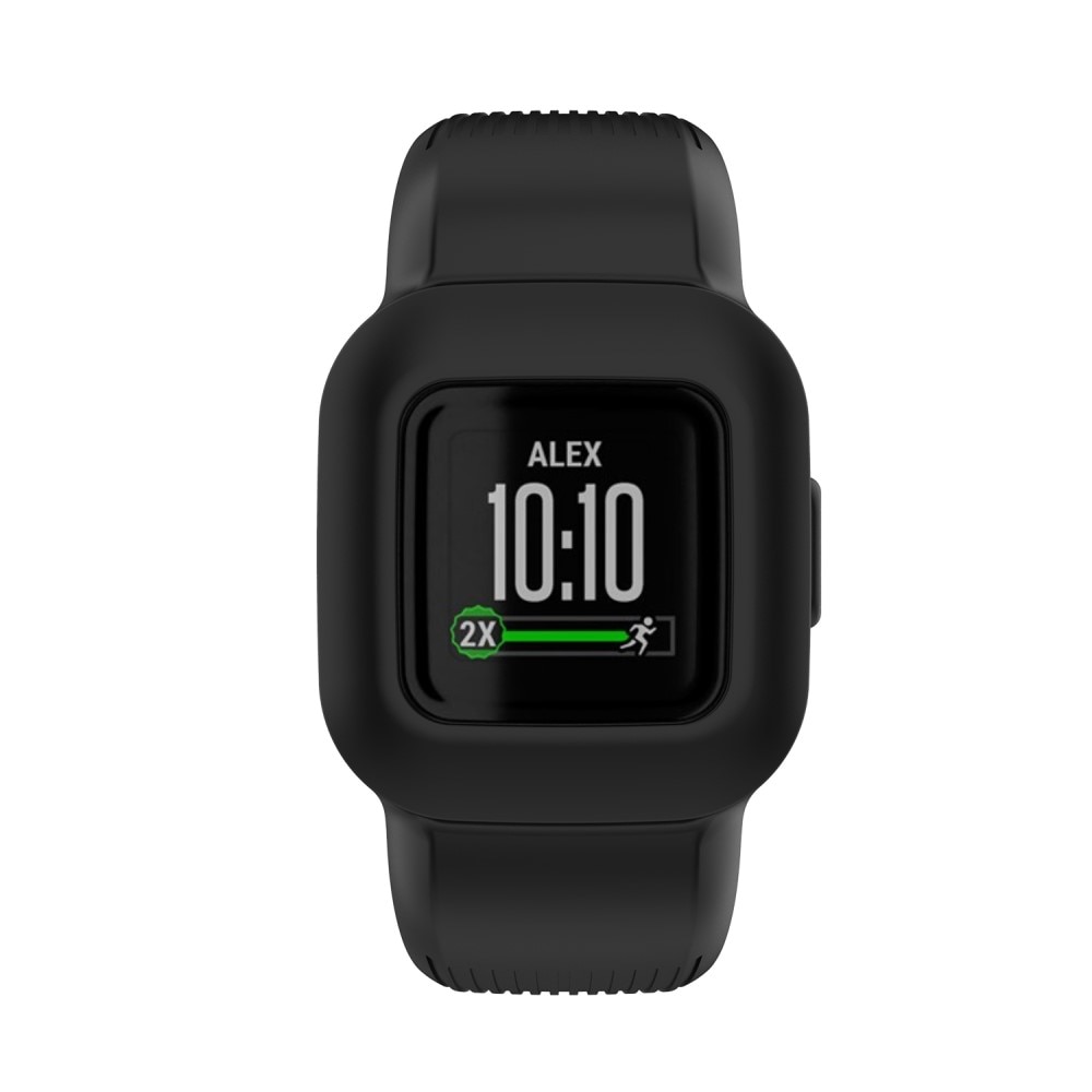 Bracelet en silicone Garmin Vivofit Jr. 3, noir