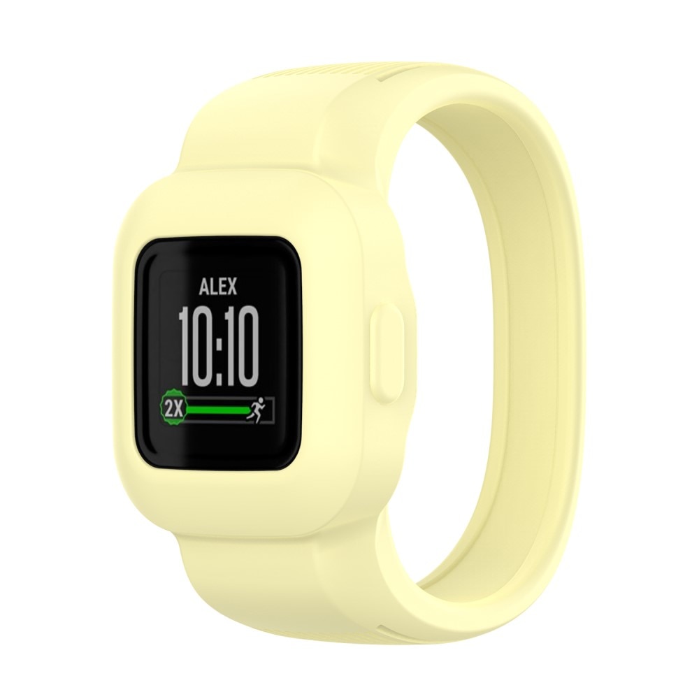 Bracelet en silicone Garmin Vivofit Jr. 3, jaune