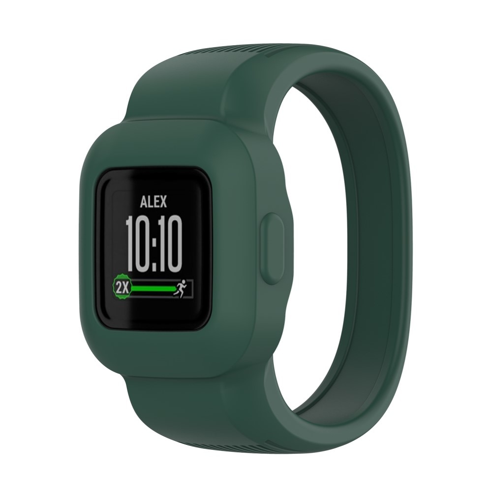 Bracelet en silicone Garmin Vivofit Jr. 3, vert