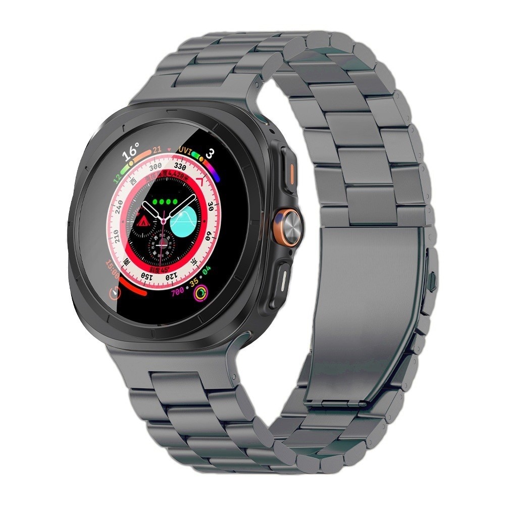 Bracelet en titane Samsung Galaxy Watch 8 40mm, Gris