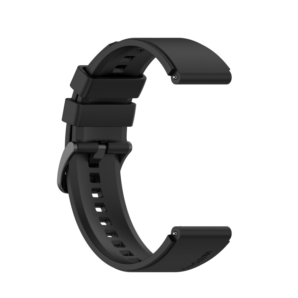 Bracelet en silicone pour Huawei Watch GT 2 46mm, Noir