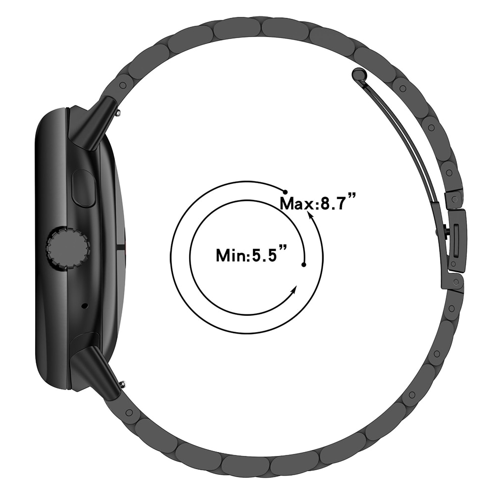 Bracelet en titane Google Pixel Watch 4 41mm, Noir