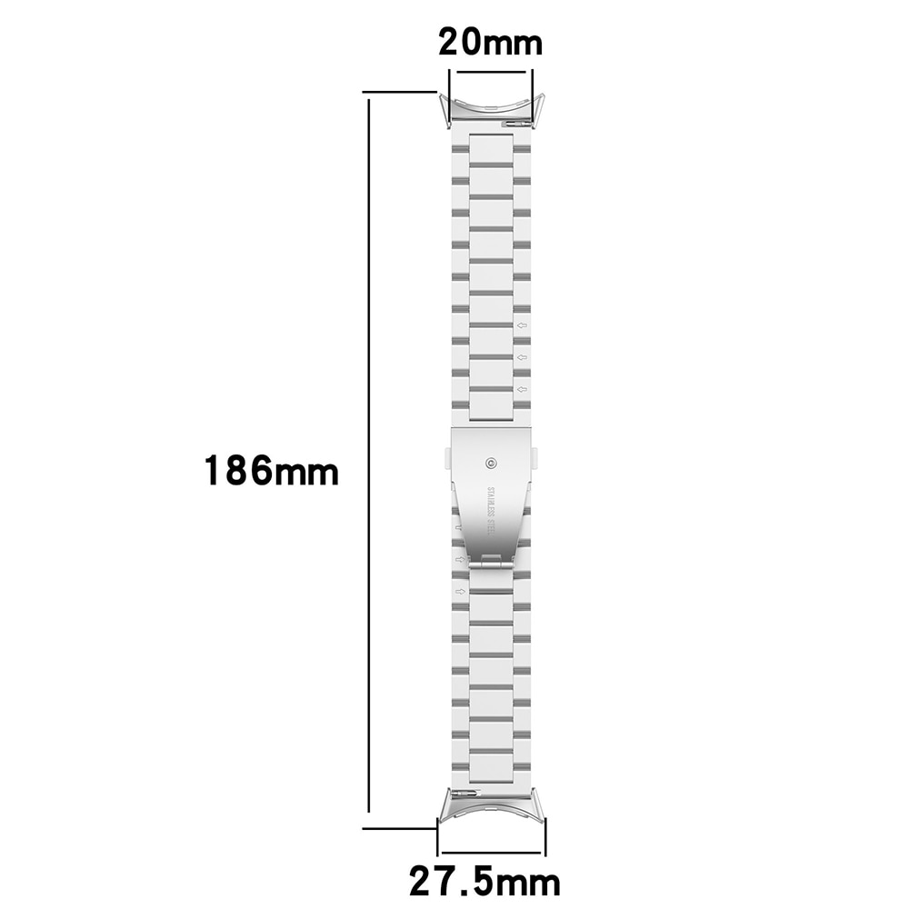 Bracelet en titane Google Pixel Watch 3 45mm, Argent