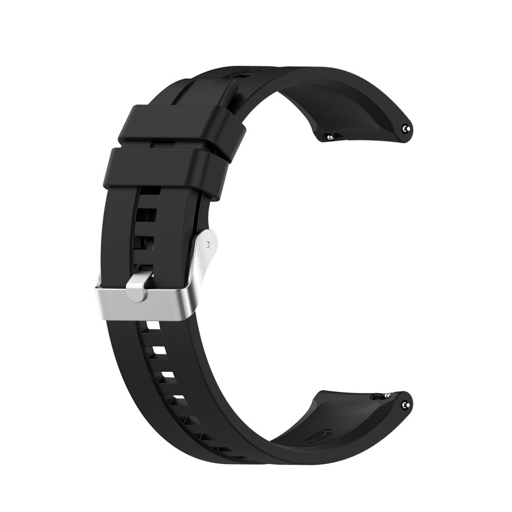 Bracelet en silicone pour Huawei Watch 3/Watch 3 Pro, Noir