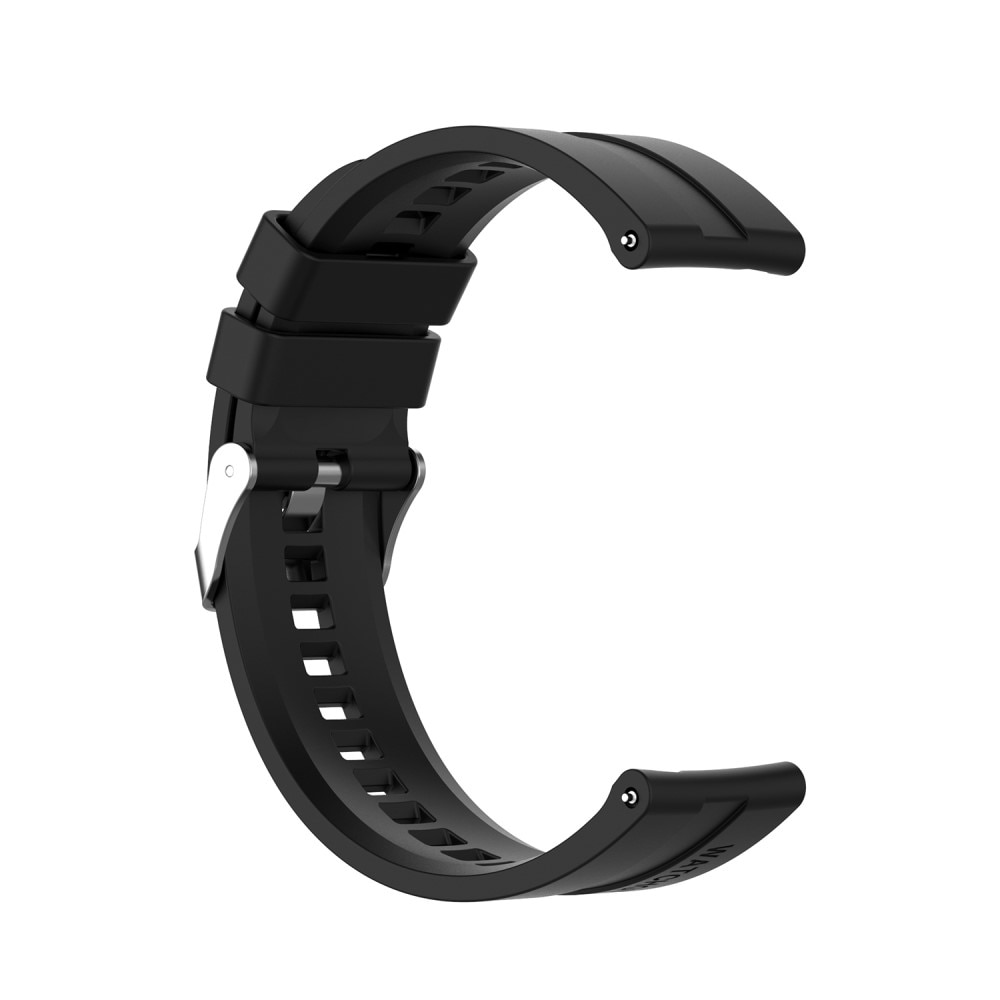 Bracelet en silicone pour Huawei Watch 3/Watch 3 Pro, Noir