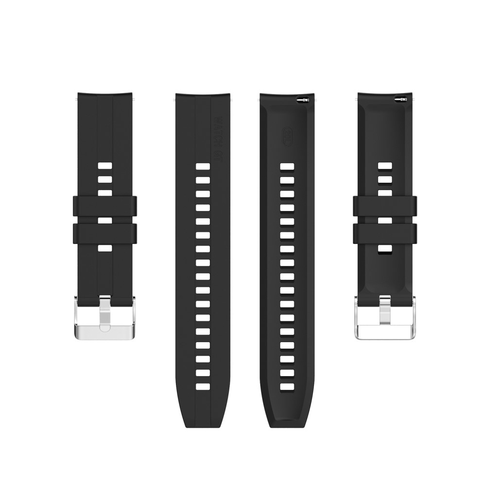 Bracelet en silicone pour Huawei Watch 3/Watch 3 Pro, Noir