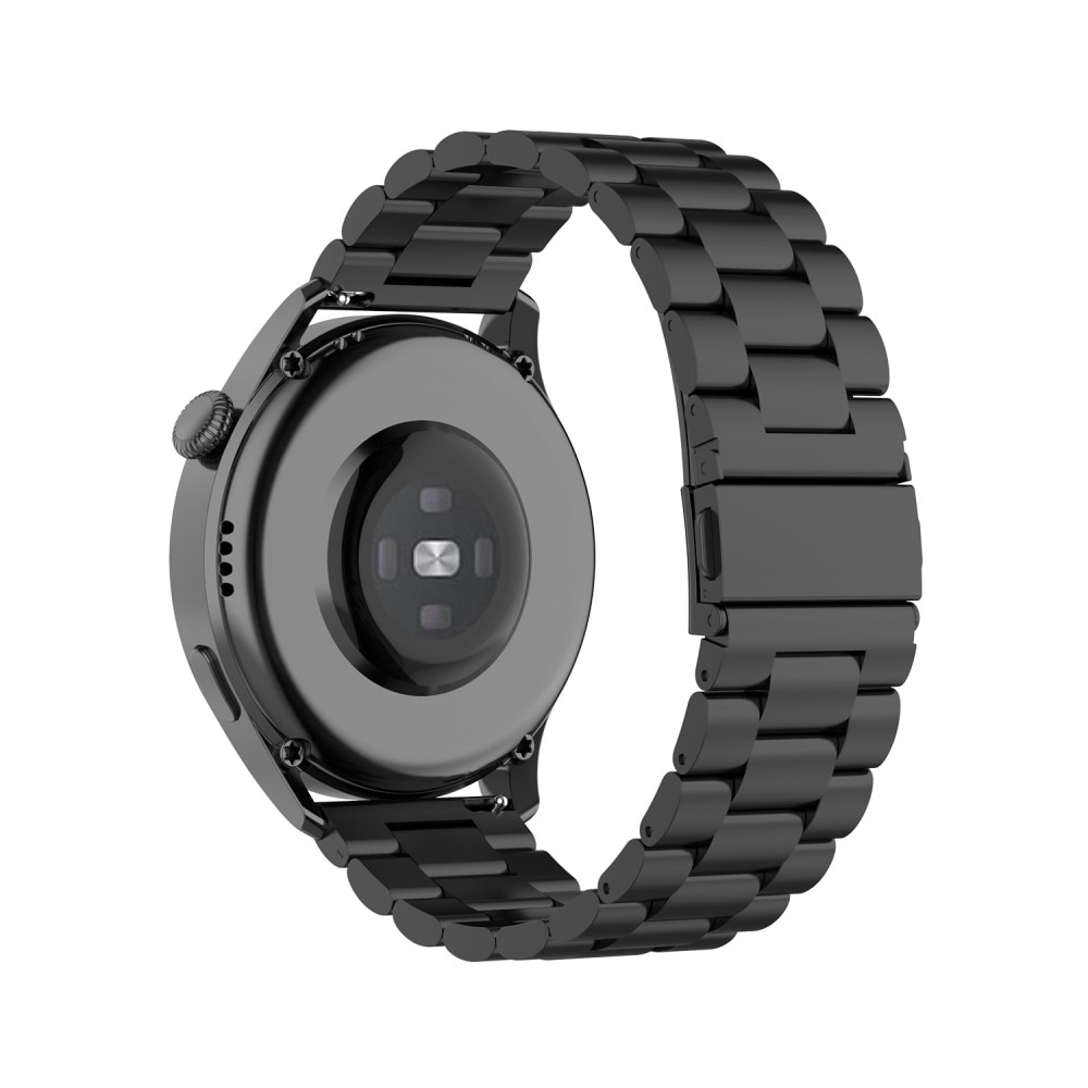 Bracelet en métal Huawei Watch GT 3 46mm/Watch GT Runner, Noir
