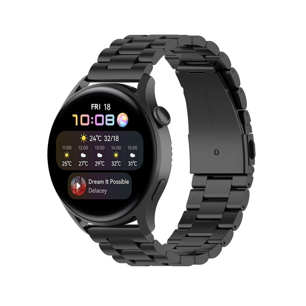 Bracelet en métal Huawei Watch 3/3 Pro Noir