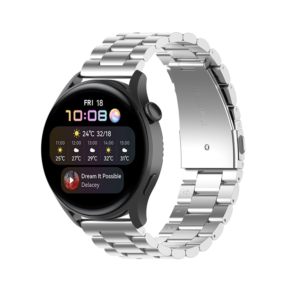 Bracelet en métal Huawei Watch 3/Watch 3 Pro, Argent