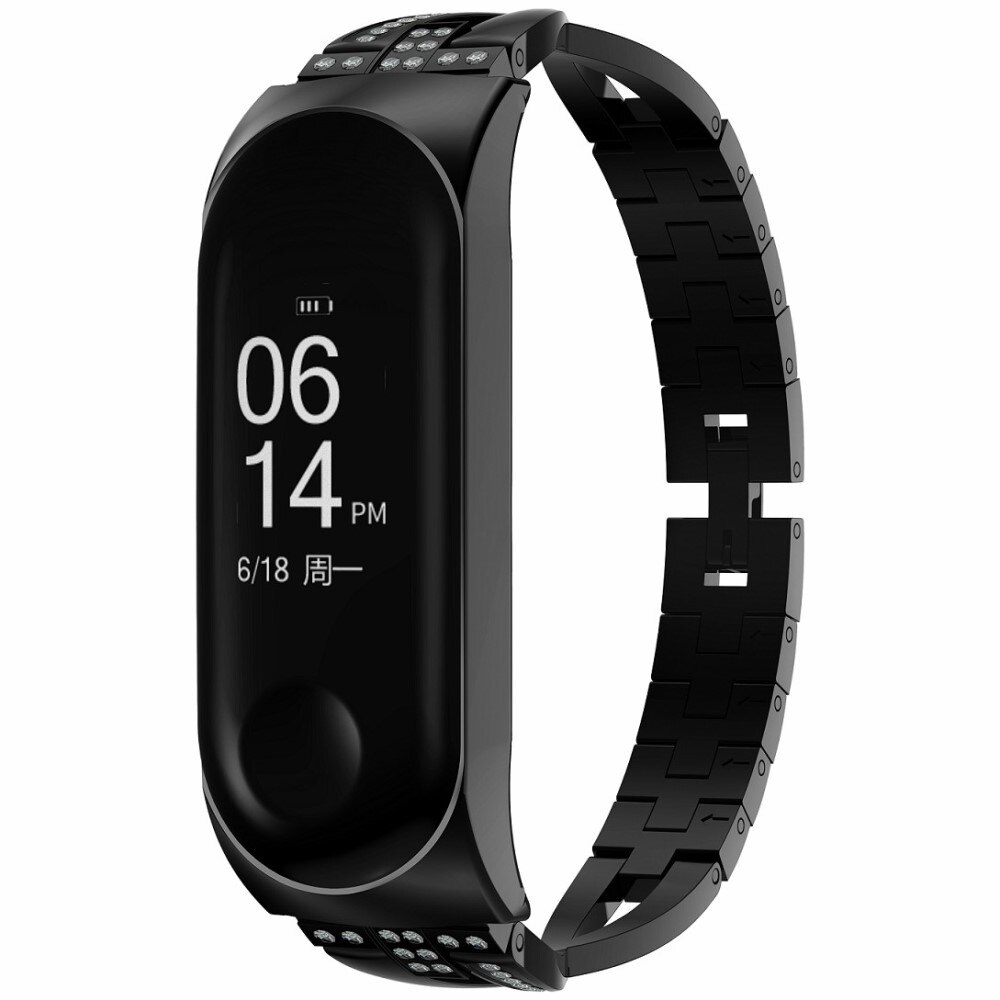 Bracelet Cristal Xiaomi Mi Band 3/4 Black