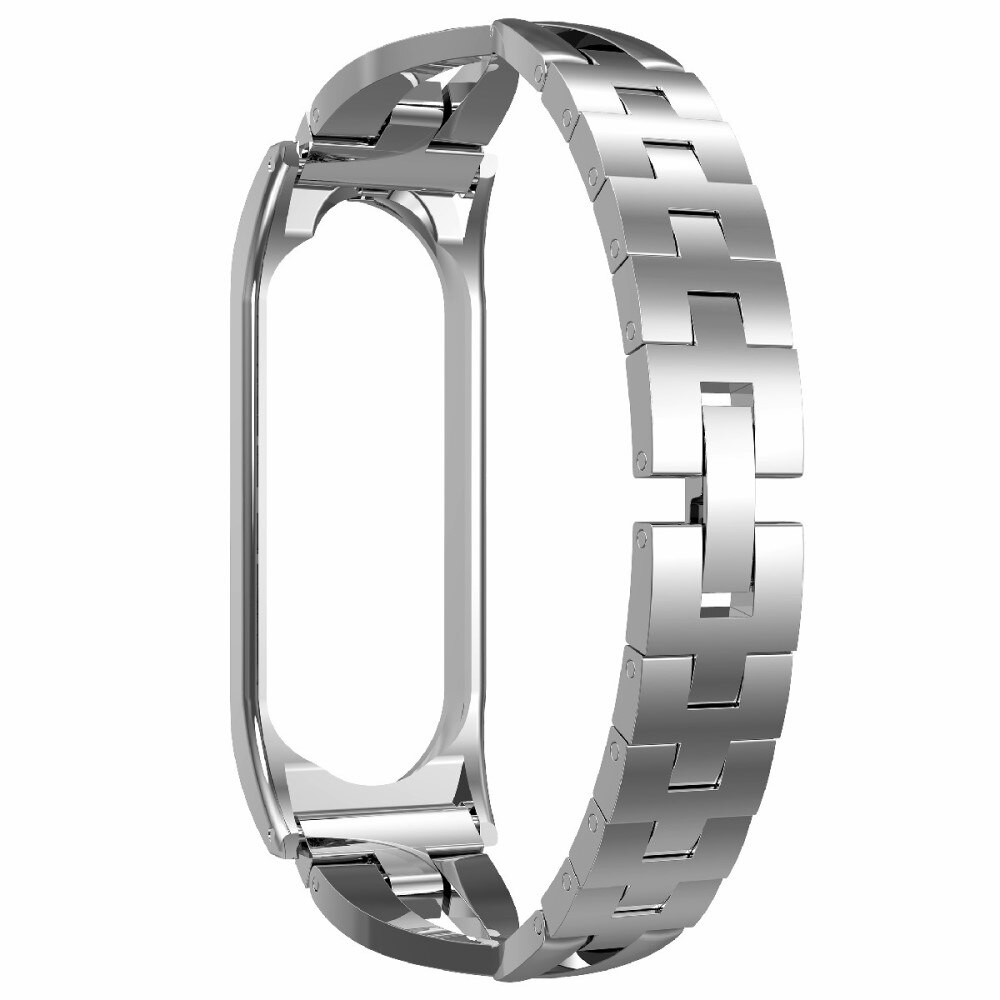 Bracelet Cristal Xiaomi Mi Band 3/4 Argent