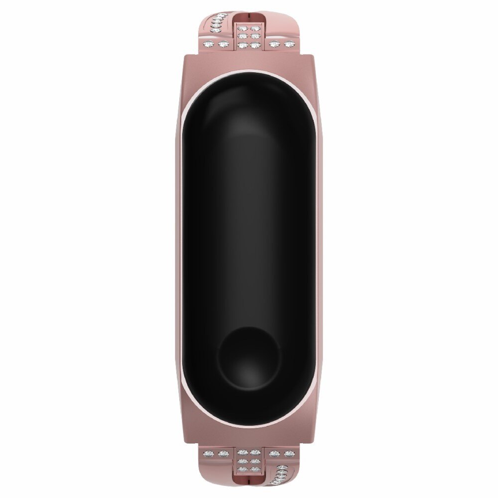 Bracelet Cristal Xiaomi Mi Band 3/4 Rose Gold