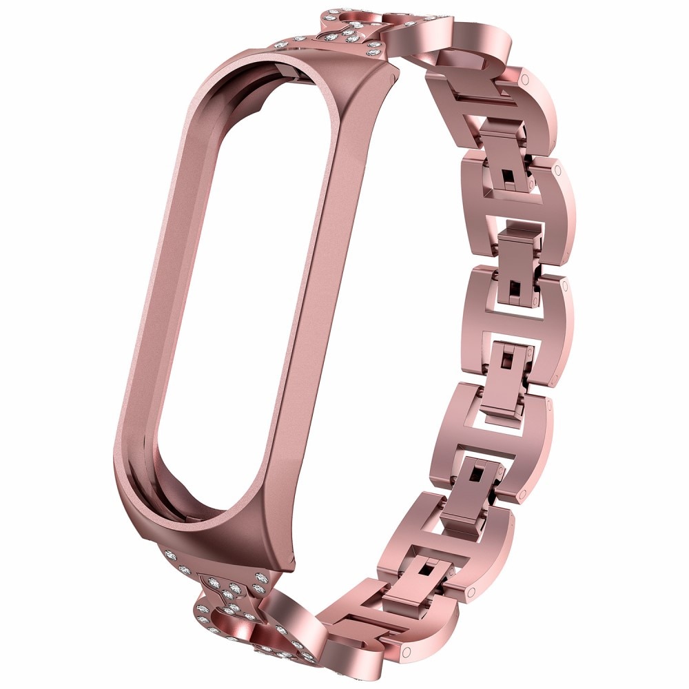 Bracelet Rhinestone Xiaomi Mi Band 5/6 Pink