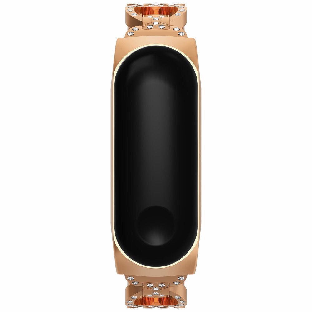 Bracelet Rhinestone Xiaomi Mi Band 5/6 Rose Gold