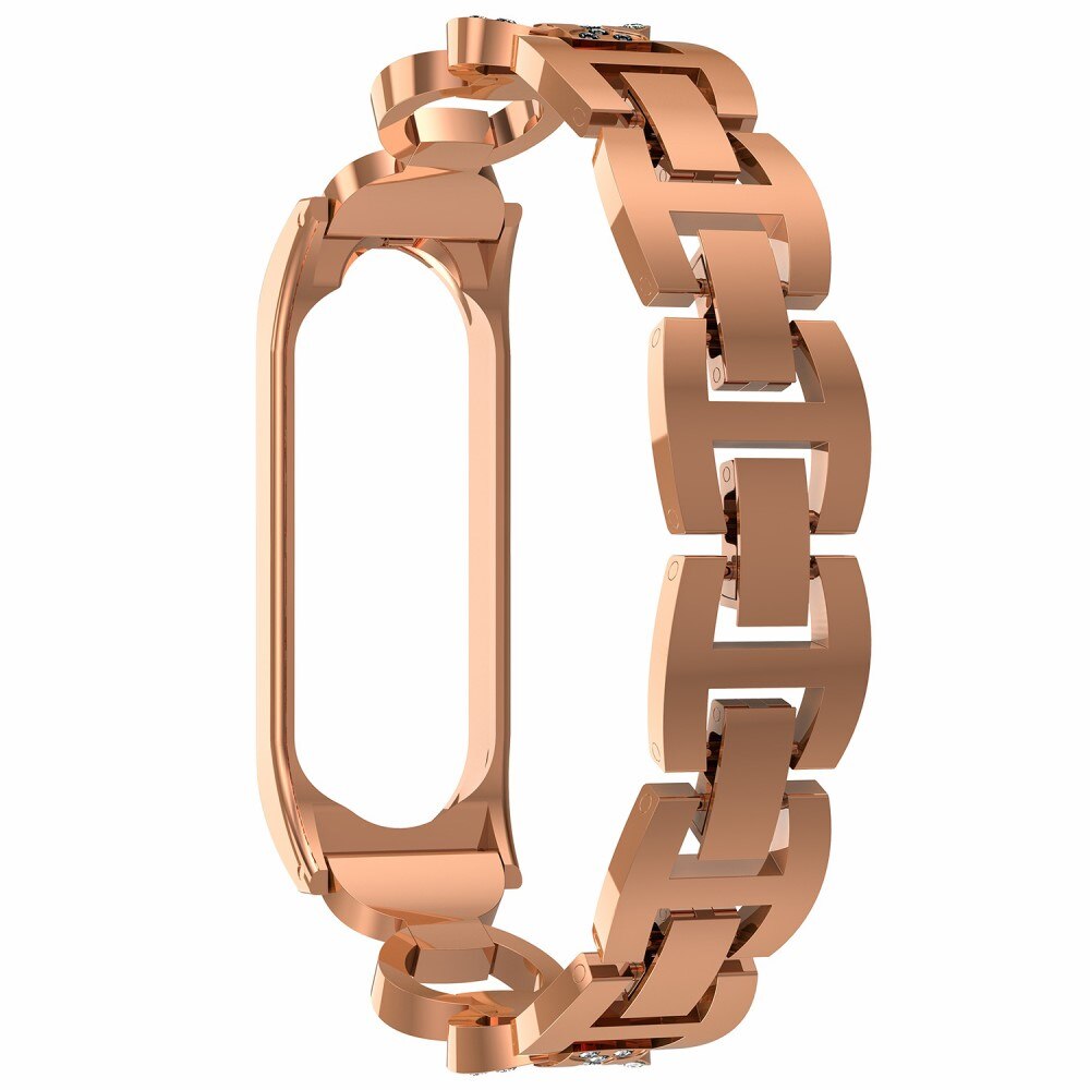 Bracelet Rhinestone Xiaomi Mi Band 5/6 Rose Gold