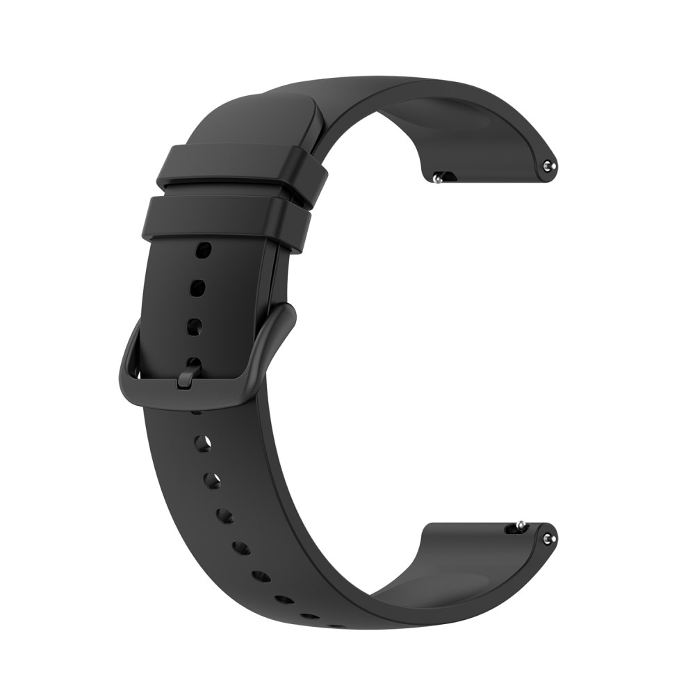 Bracelet en silicone pour Xiaomi Amazfit GTR 2 Sport/2 Classic/2e, noir