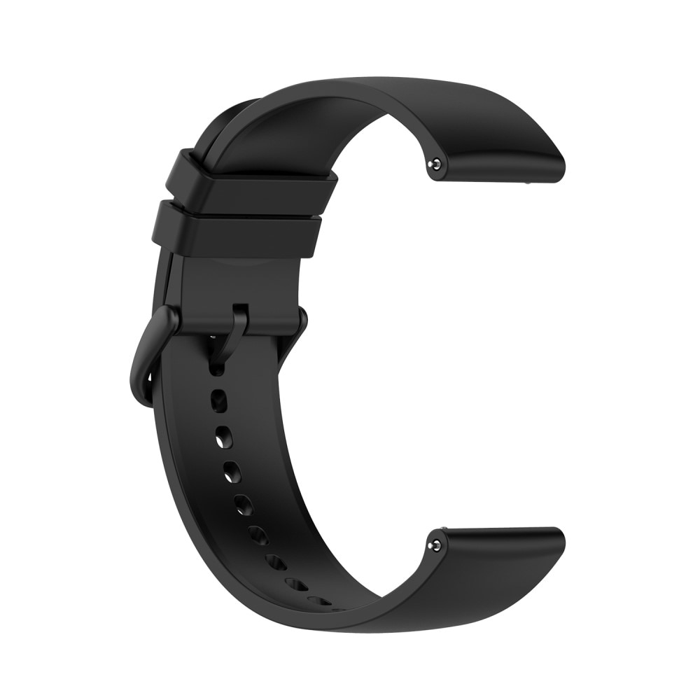 Bracelet en silicone pour Xiaomi Amazfit GTR 2 Sport/2 Classic/2e, noir