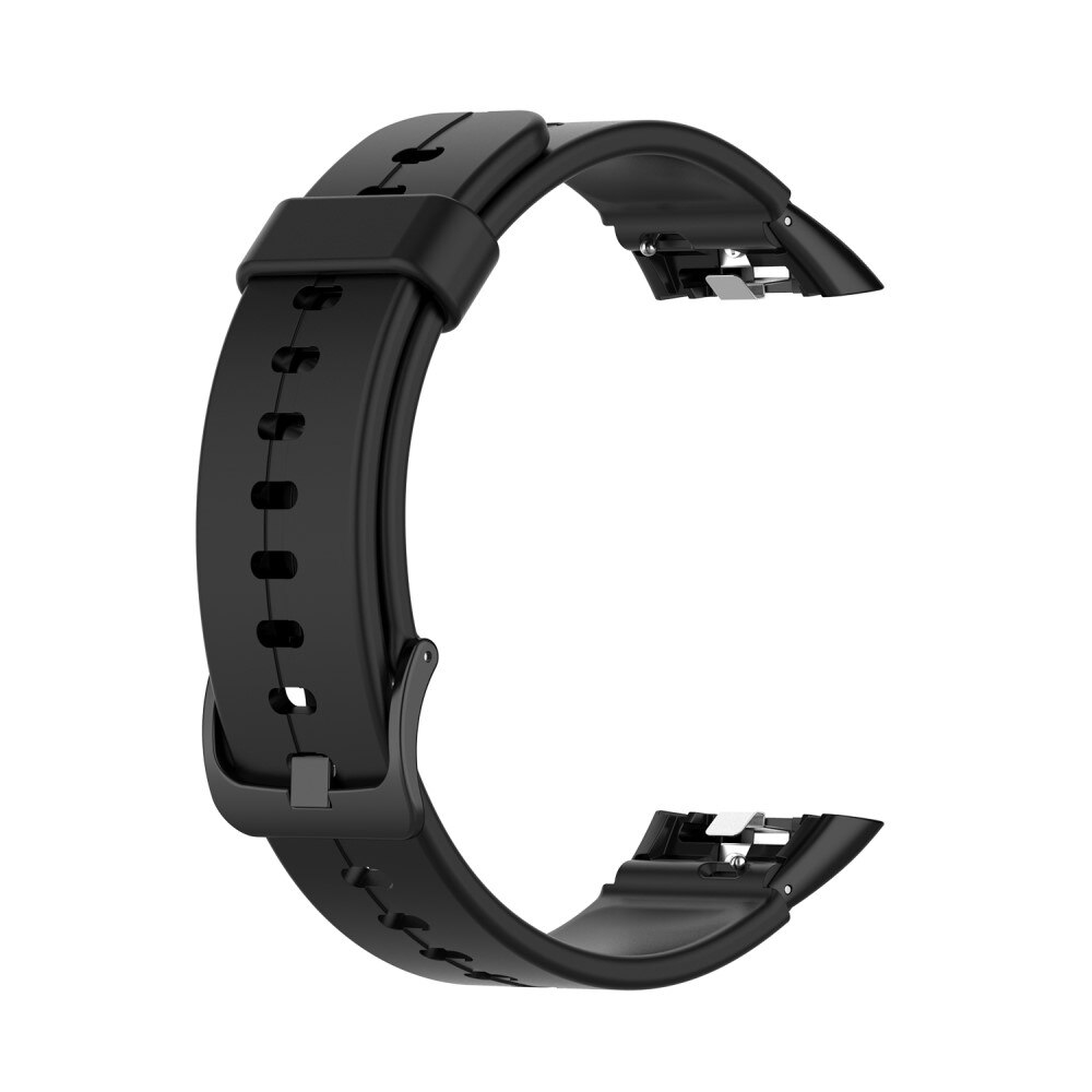 Bracelet en silicone pour Huawei Band 6, Noir