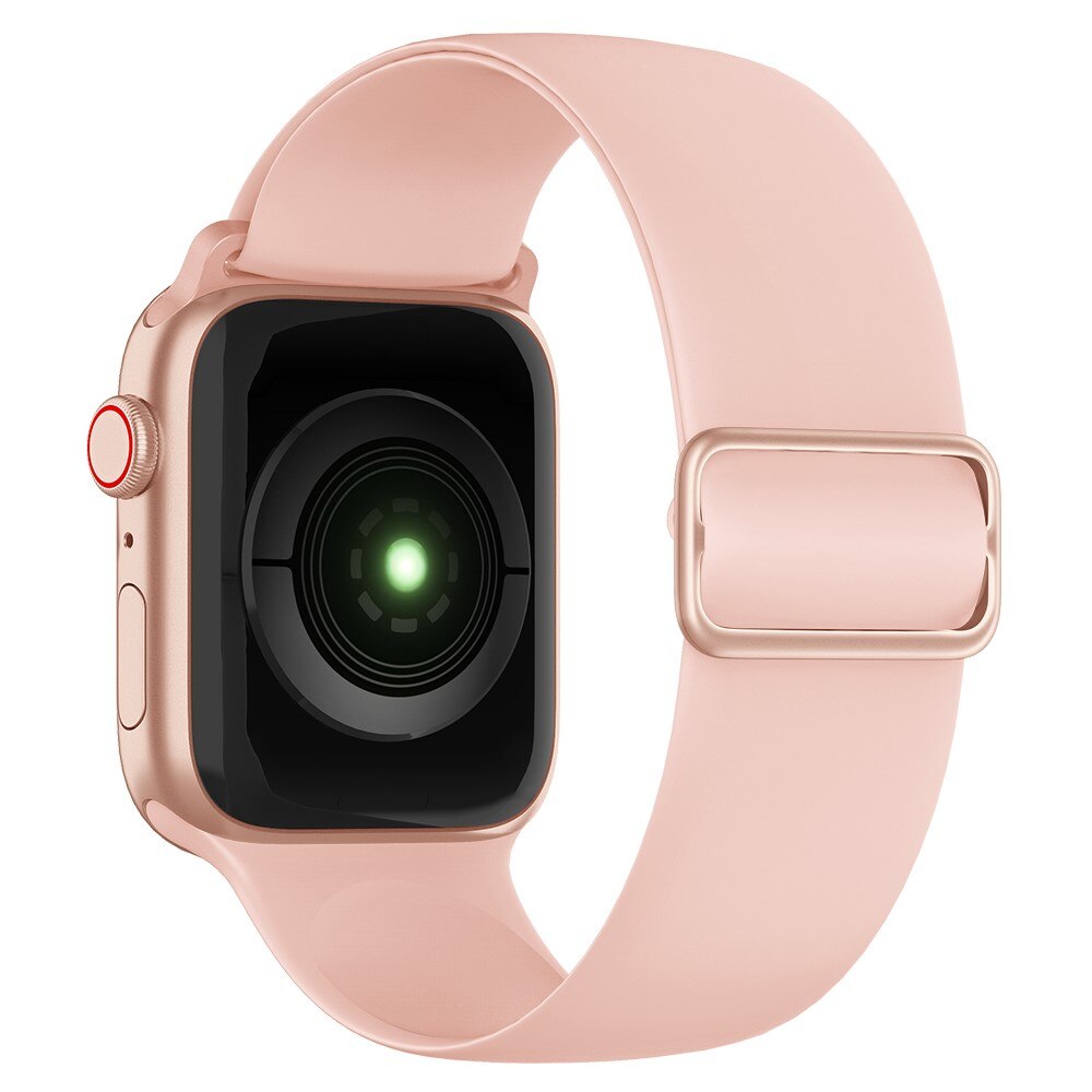 Bracelet extensible en silicone Apple Watch SE 40mm rose