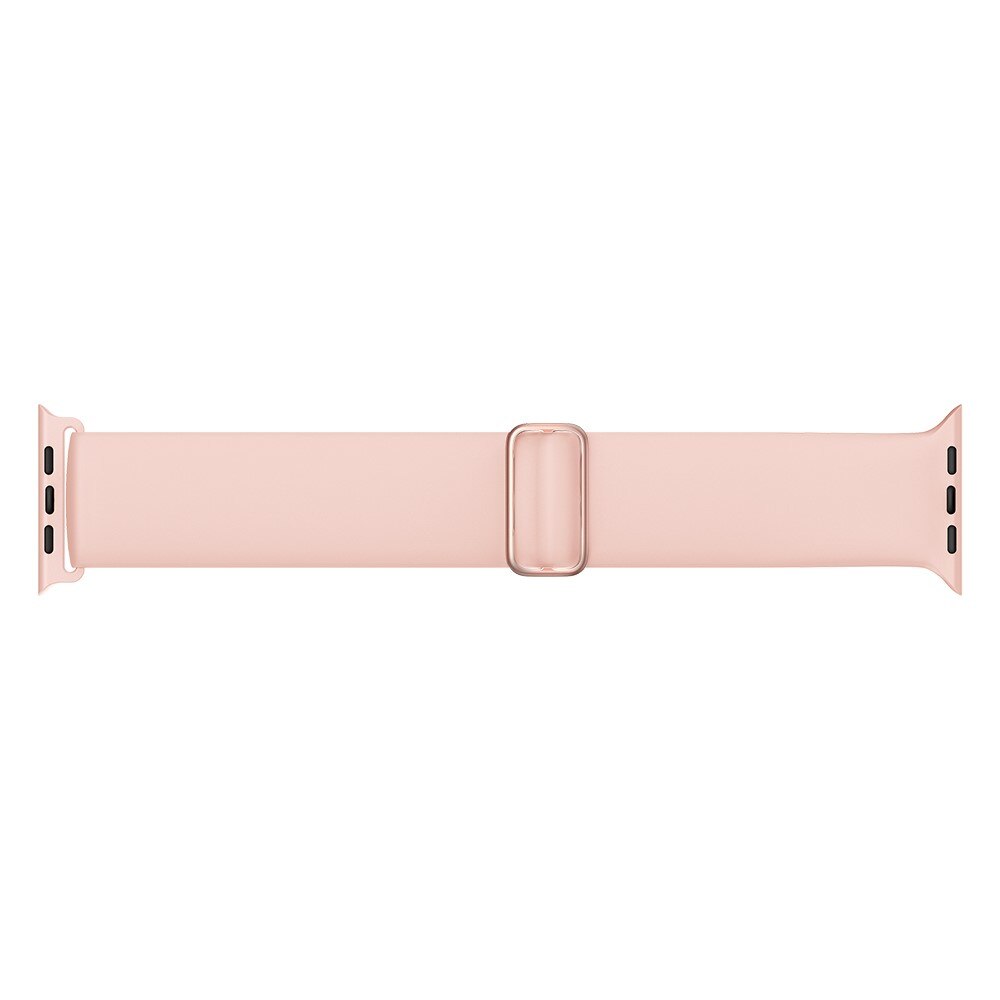 Bracelet extensible en silicone Apple Watch 40mm rose