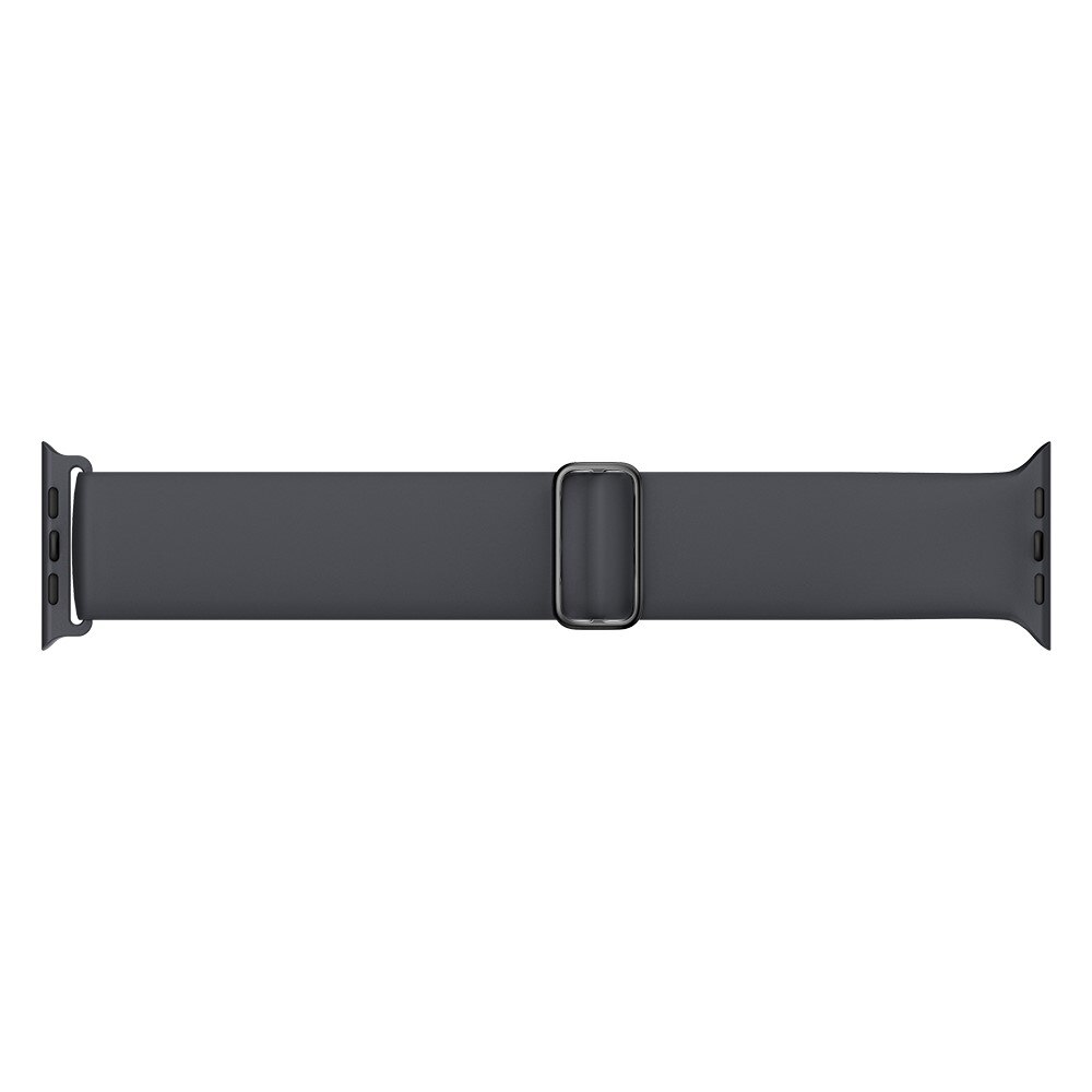 Bracelet extensible en silicone Apple Watch Ultra 49 mm Gris