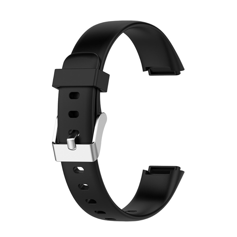 Bracelet en silicone pour Fitbit Luxe, Noir