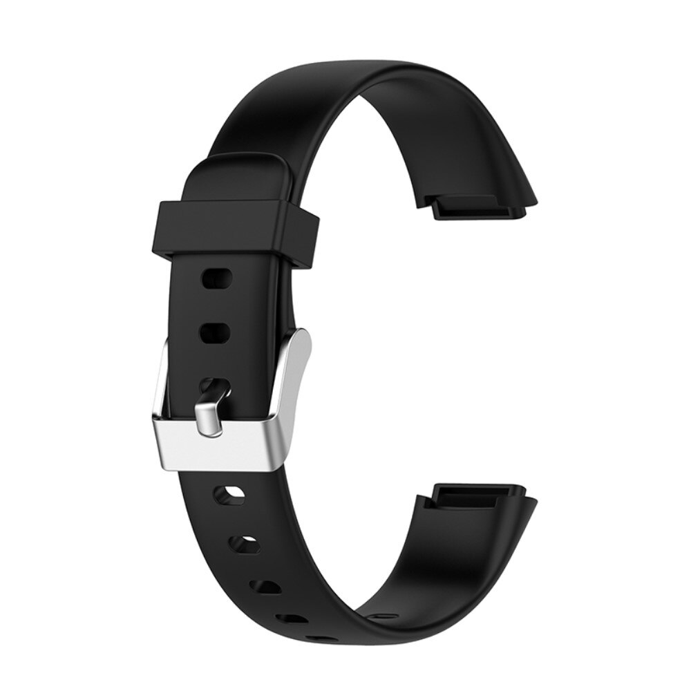 Bracelet en silicone pour Fitbit Luxe, noir