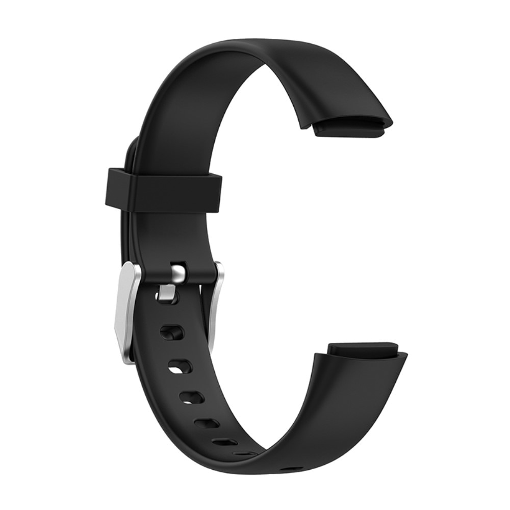 Bracelet en silicone pour Fitbit Luxe, noir